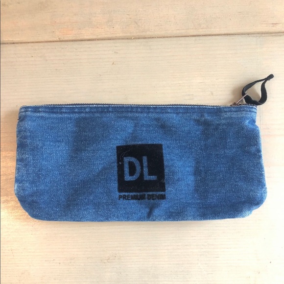 DL Premium denim tote bag and clutch - Picture 2 of 3